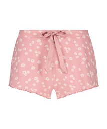 Ribbed lace Shorts - Pink, Rose, coloris