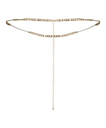 Body Chain - Yellow, Jaune, coloris