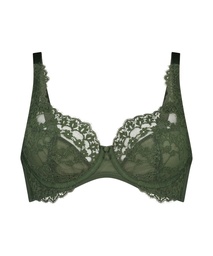 Daisy Non-Padded Underwired Bra - Green, Vert, coloris