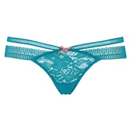 Strappy Low Thong - Blue, Bleu, coloris