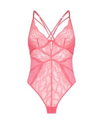 Isabelle Non-Padded Underwired Body - Pink, Rose, coloris