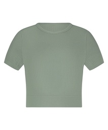 HKMX Sport cropped top Seamless - Vert