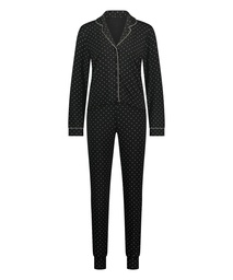 Pajama Set - Black, Noir, coloris