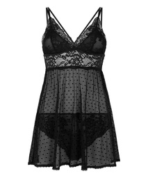 Babydoll Beatriz - Noir