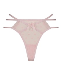 Melda thong - Pink, Rose, coloris