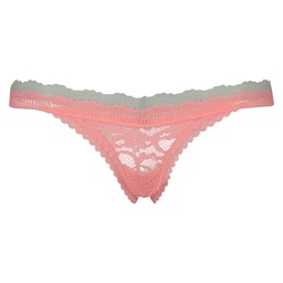 Contrast Ultra Low V-Thong - Pink, Rose, coloris