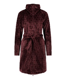 Peignoir Zip Fleece - Violet, Violet, coloris