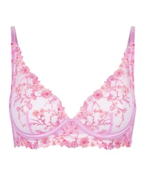 Soutien-gorge longline à armatures non préformé Lillia - Rose, Rose, coloris