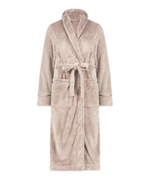 Peignoir Fleece - Marron, Marron, coloris