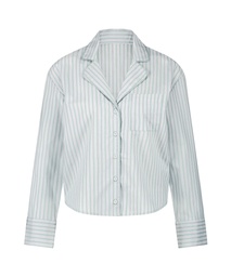 Haut de pyjama en Coton - Vert, Vert, coloris