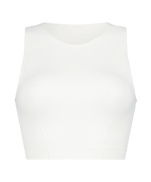 Bae Crop Top - White, Blanc, coloris