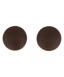 Silicon nipple covers - Marron, Marron, coloris