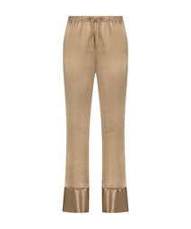 Satin Trousers - Yellow, Jaune, coloris
