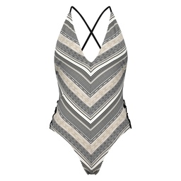 Jacquard Goddess Swimsuit Doutzen - Black, Noir, coloris