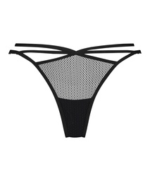 Slip mini brésilien Joy - Noir, Noir, coloris