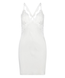 Nuisette Satin - Blanc, Blanc, coloris