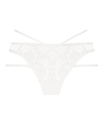 Slip brésilien Amala - Blanc, Blanc, coloris