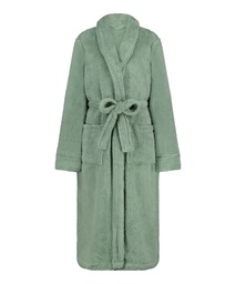 Peignoir Fleece - Vert, Vert, coloris