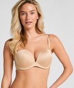 Soutien-gorge maximiseur préformé sans bretelles - Beige