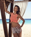Pyjama shorts Aztec - Black