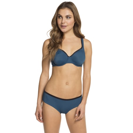 Brazilian Satin lace - Blue