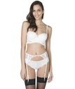 Suspenders Rose - White