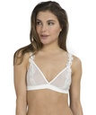 Bralette Applique - White