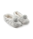 Star Pompom Cosy Ballerina - Gray