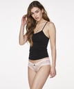 Brazilian  V-shaped Flock dot - Pink