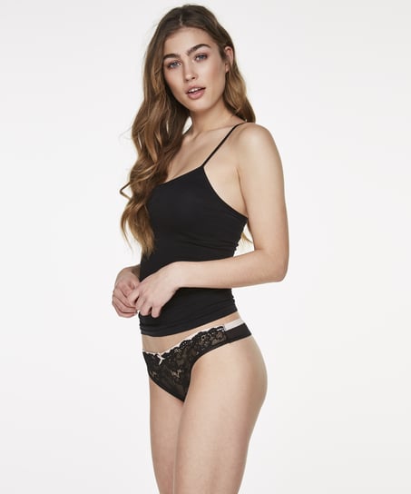 Thong Steffie - Black