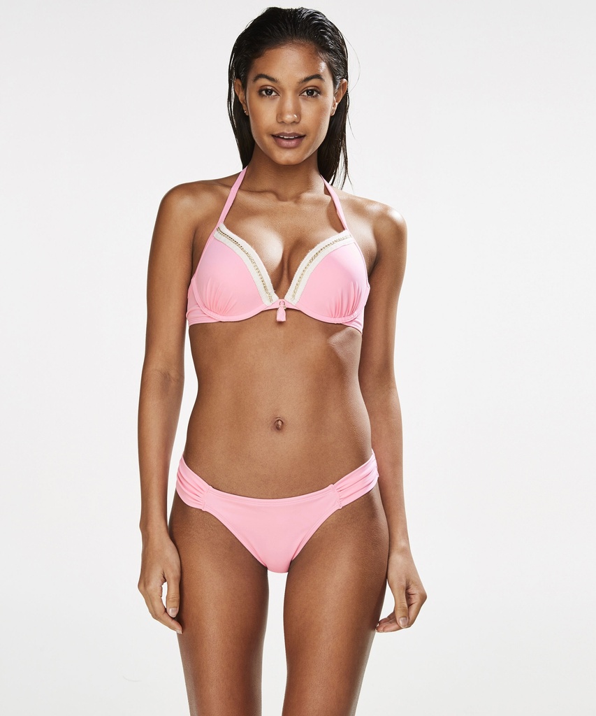 Glamour Chain Rio Bikini Bottoms - Pink