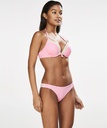 Brazilian Bikini Bottoms Glamour Chain - Pink