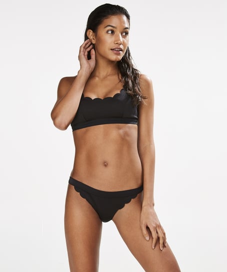Brazilian Bikini Bottoms Dusk - Black