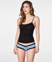 V-Shaped Microfibre Brazilian - Blue