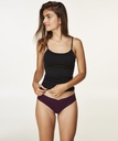 Invisible Lace Back Brazilian - Purple