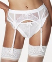 Samara Suspenders - White