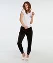 Velours Jogging Pants - Black
