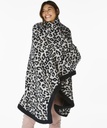 Leopard Blanket - Gray
