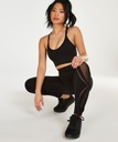 HKMX High Waist Seamless Sportlegging Comfort - Black