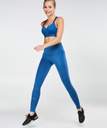 HKMX Lasercut High Sports Leggings - Blue