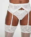 Ariel Suspenders - White