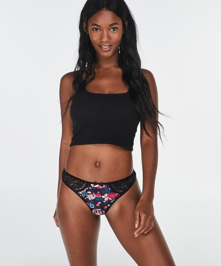 Luz Thong - Black