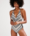 Jacquard Goddess Swimsuit Doutzen - Black