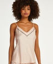 Satin Top Bow - Pink