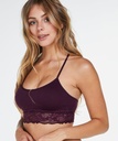Maria Seamless Longline Crop Top - Purple