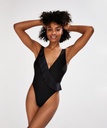 Volant Goddess bathingsuit Doutzen - Black