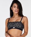 Marina Bandeau Bralette - Black