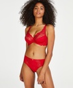 Slip taille haute Diva - Rouge