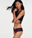 V-Shaped Microfibre Brazilian - Purple