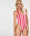 Candy Stripes Swimsuit - Pink